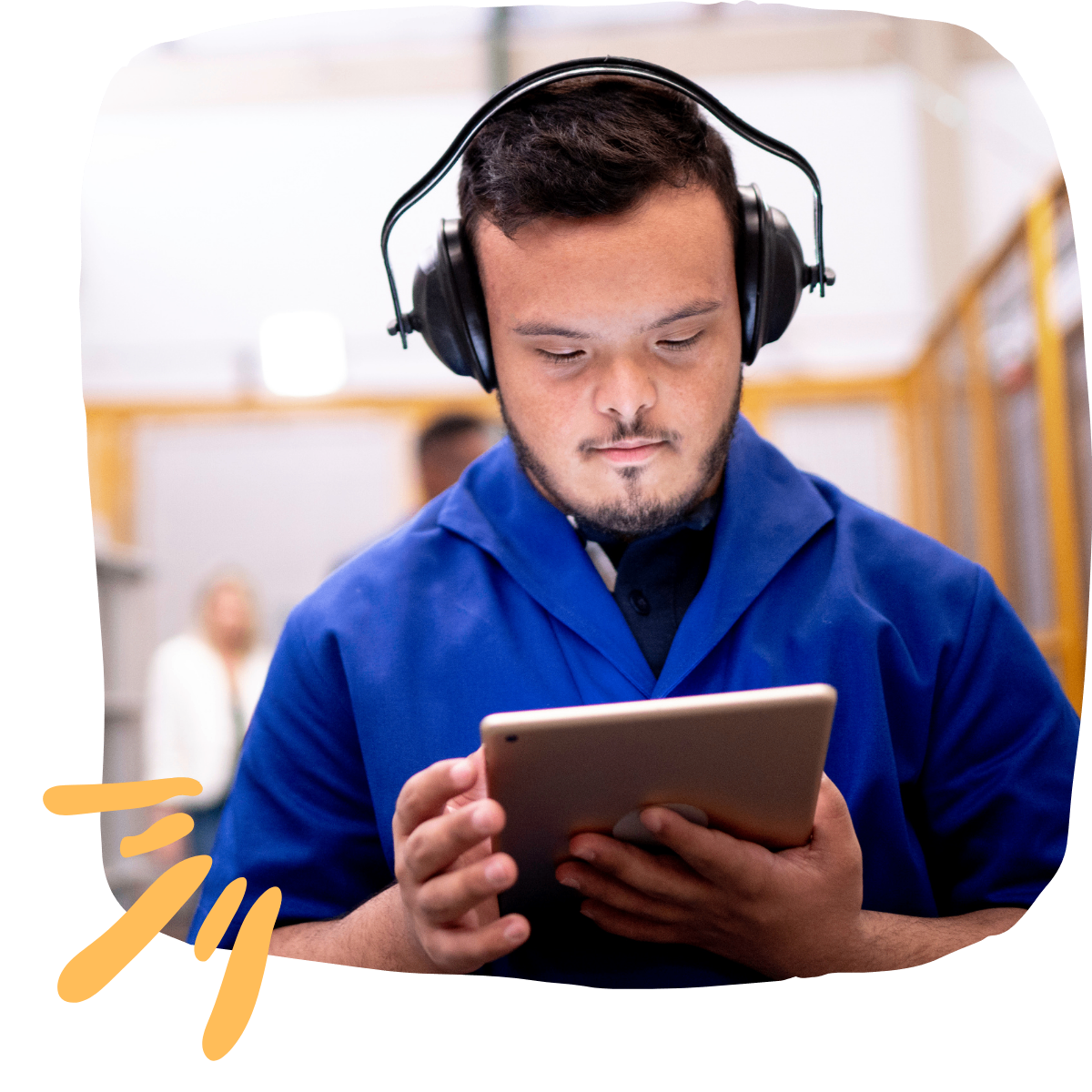 Person on a smartphone reviewing an incoming message flagged for suspicious language