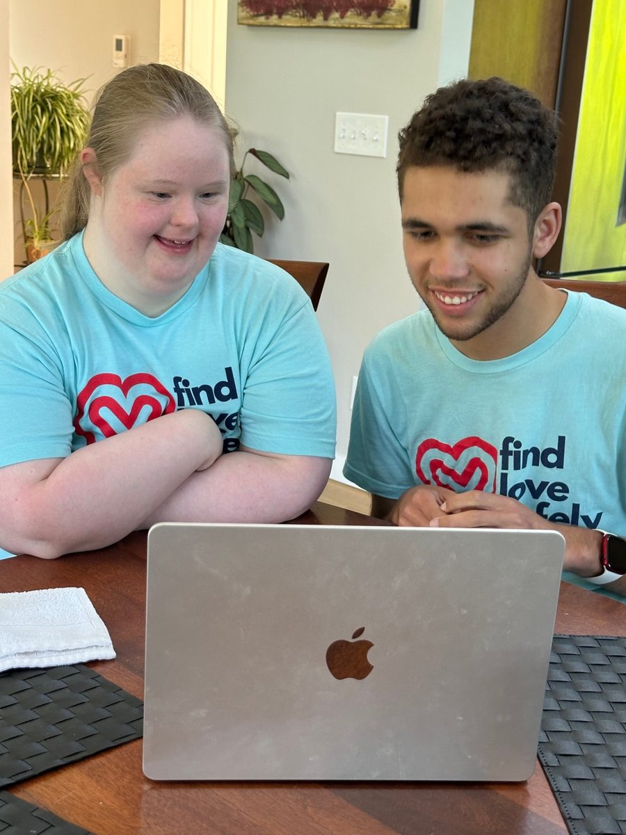 Love and Kailyn on their first video call
