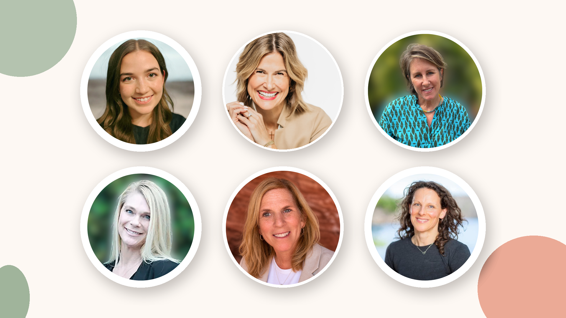 The Find Love Safely team — Paige, Katherine, Mary, Steffany, Lori, and Russet
