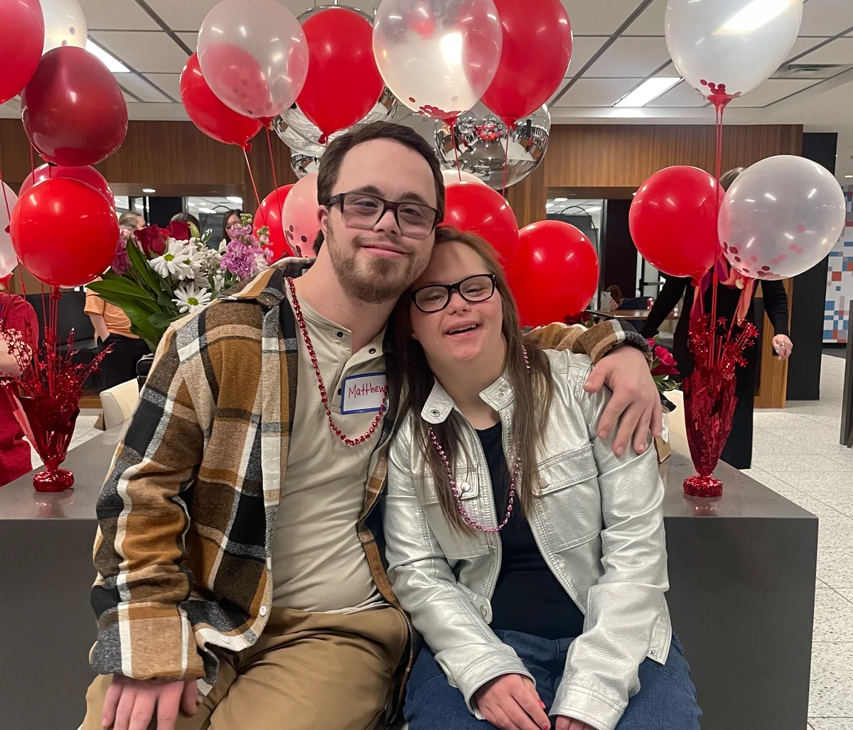 Find Love Safely community members at a celebration