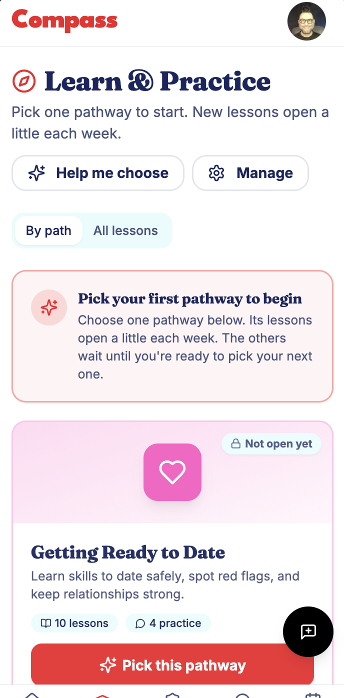 ScamCheck app preview on a phone